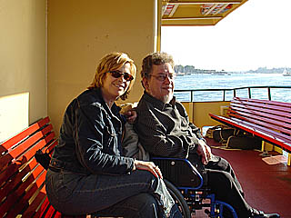 On a Ferry